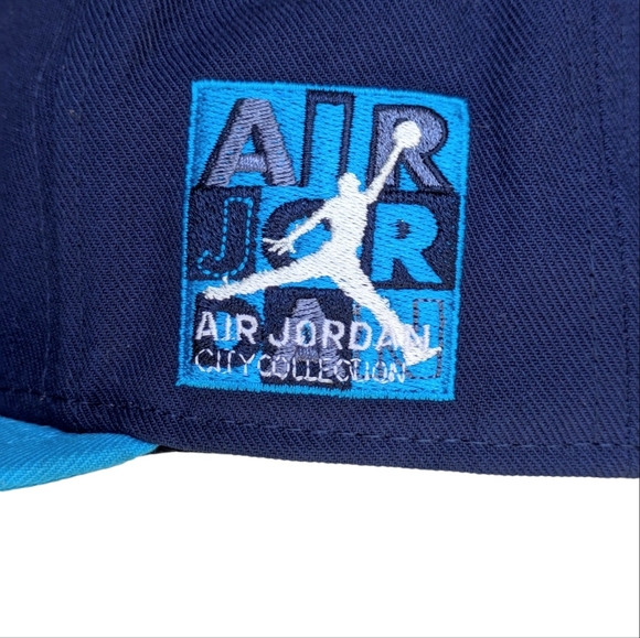 Air Jordan Jumpman Collection Rare Vintage LA Lakers Snap Back Hat Los Angeles - Picture 13 of 16